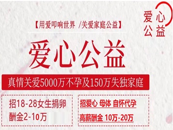 清水河捐卵助孕生子 爱心志愿者招募